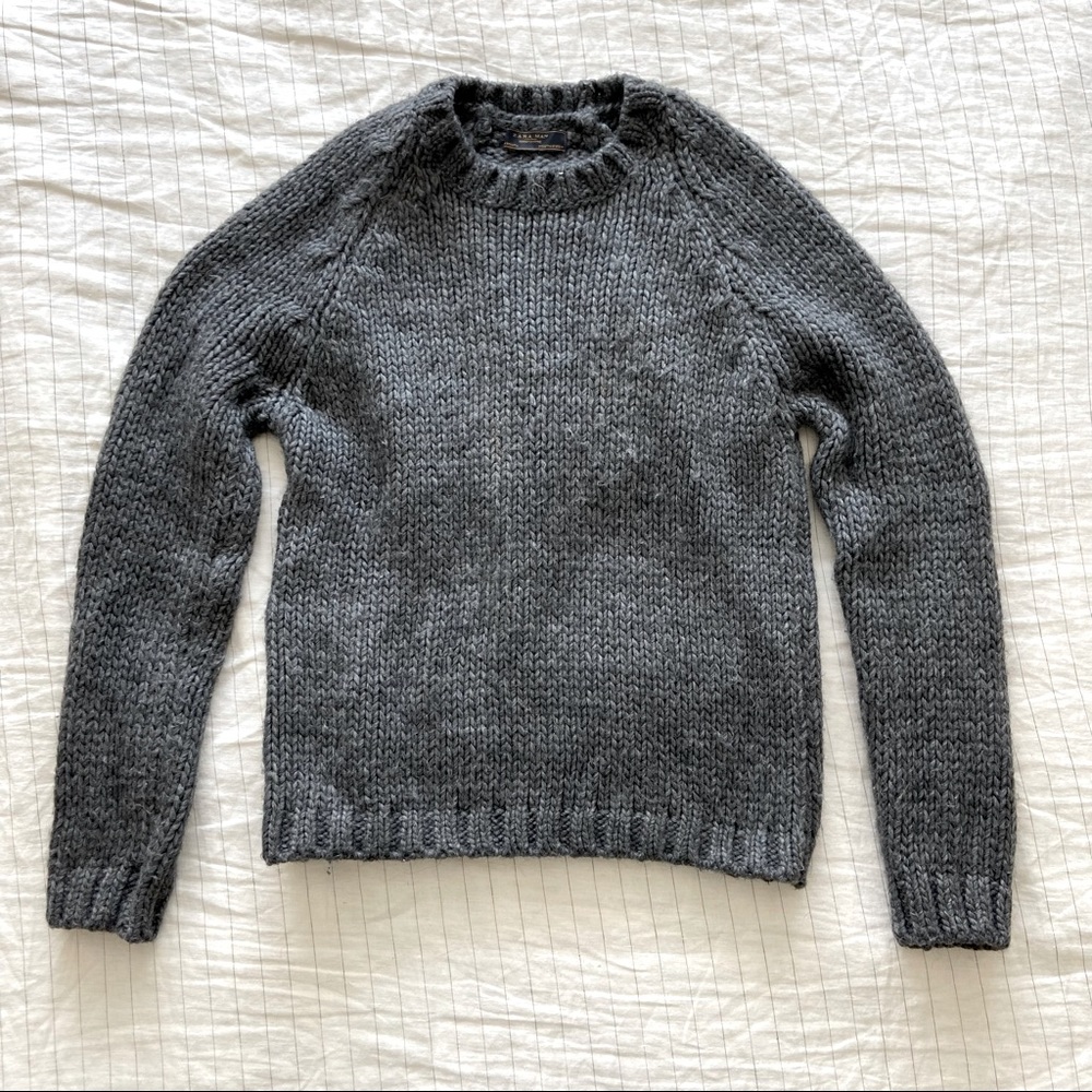 Zara Man Chunky Knit Sweater
